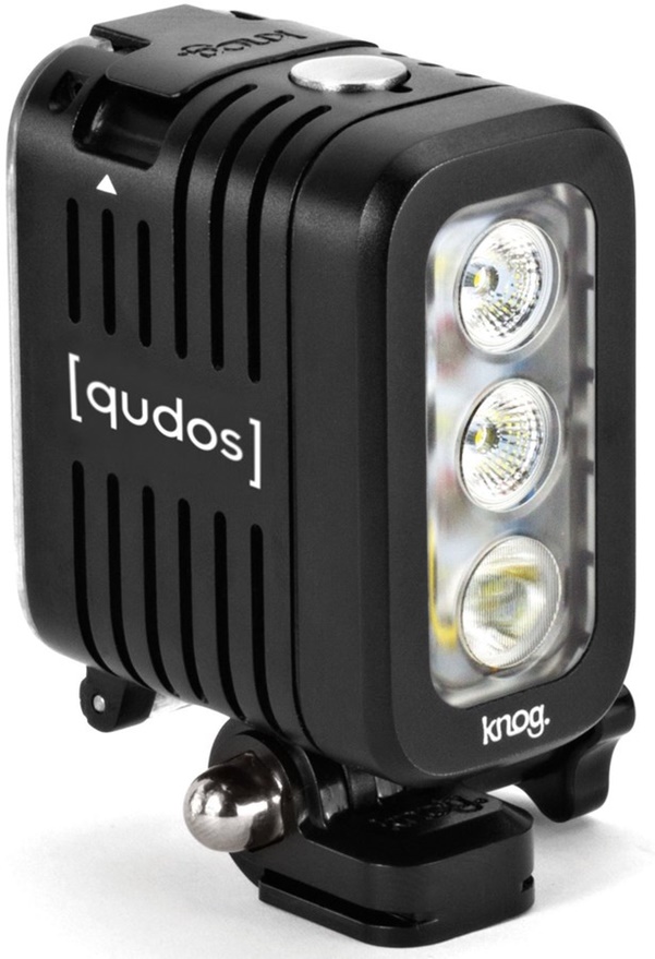 Qudos LED Action Light by Knog Black