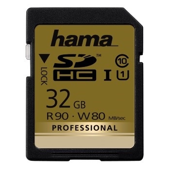 Hama SDHC 32GB CL10 UHS-I 90MB/s