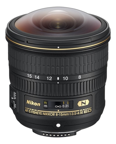 Nikon AF-S Fisheye 8-15mm/3,5-4,5E ED