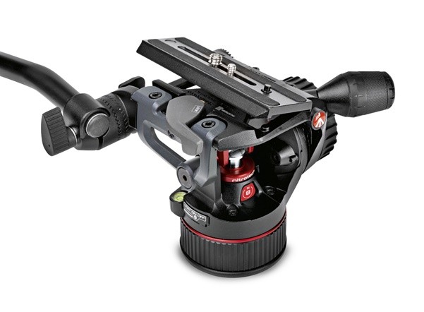 Manfrotto Nitrotech N8 Fluid-Video-Kopf mit Counterbalance System