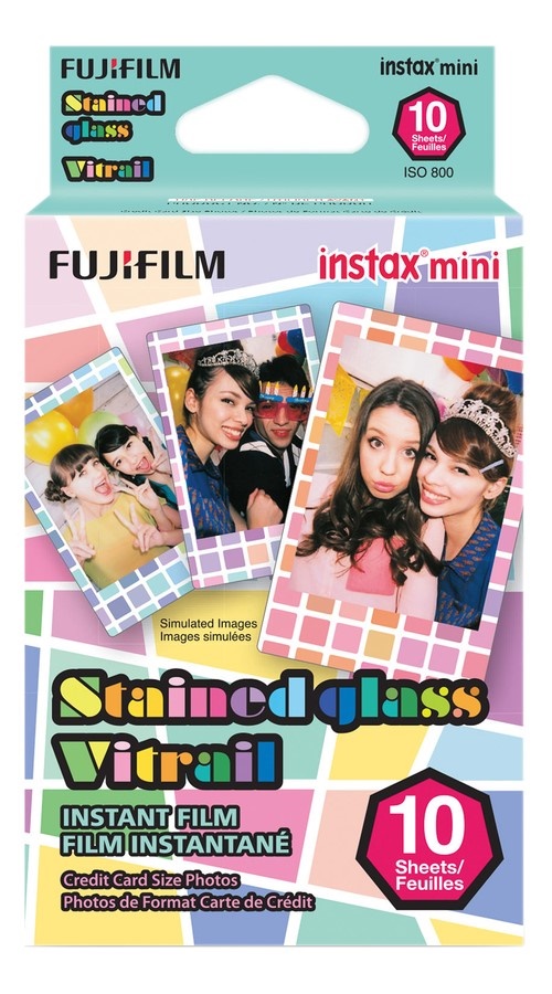 Fujifilm Instax Mini Stained Glass Sofortbildfilm