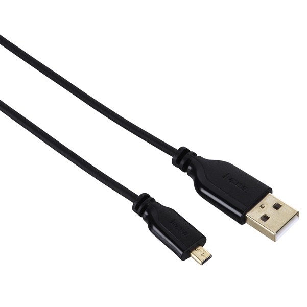 Hama Mini USB Kabel B 8 Pin 0,75m