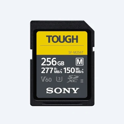 Sony SDXC 256GB Tough UHS-II U3 V60