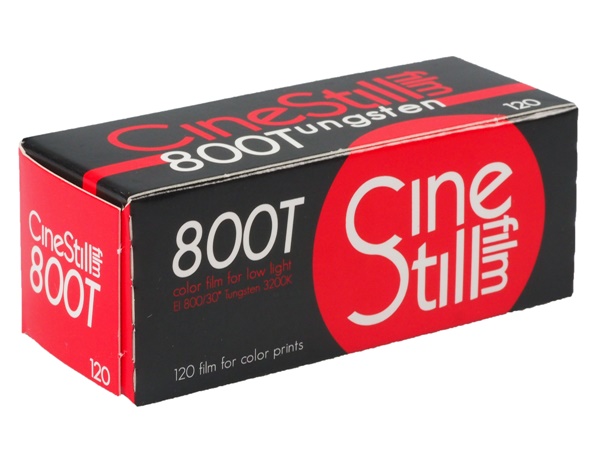 CineStill 800T Kunstlicht C-41 120er Rollfilm