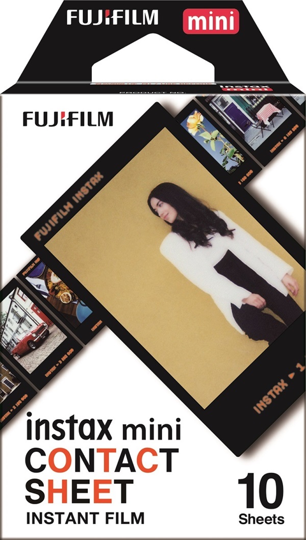 Fujifilm Instax Mini Contact Sheet Sofortbildfilm