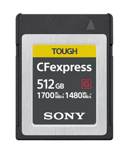Sony CFexpress 512GB Typ B TOUGH R1700/W1480 | abzgl. 100€ Cashback