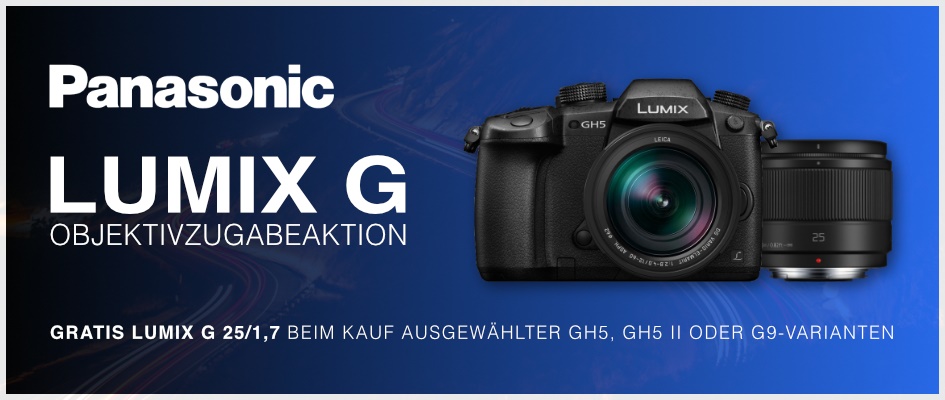 Panasonic Lumix G Objektivzugabeaktion
