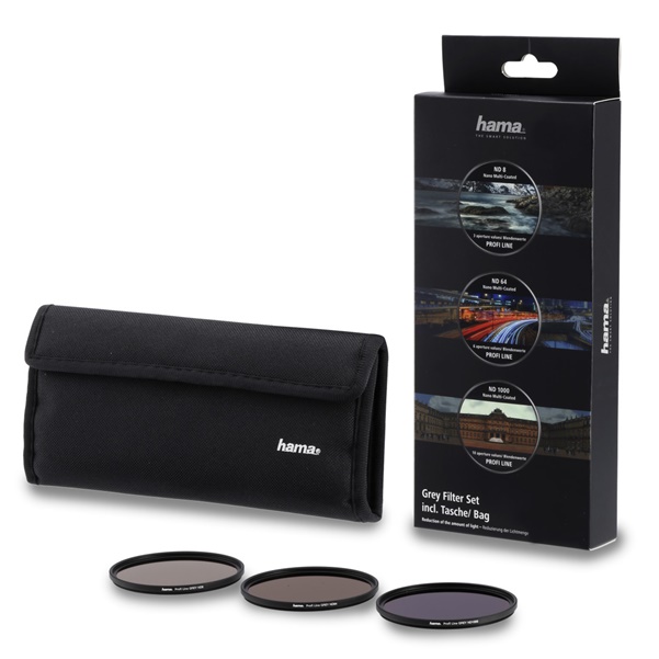 Hama 82mm Graufilter-Set ND8 / ND64 / ND1000