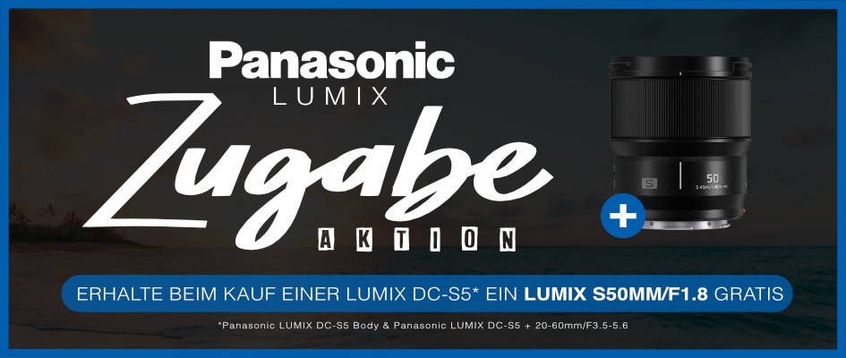 Panasonic LUMIX S5 Objektiv Zugabeaktion