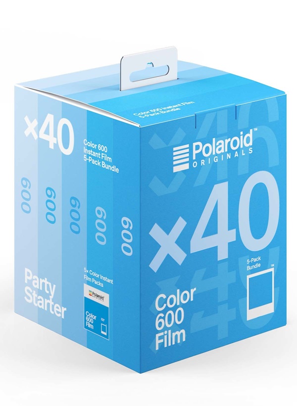 Polaroid 600 Color Film Pack 40 Aufnahmen