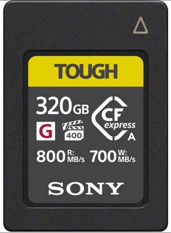 Sony CFexpress 320GB Typ A (800/700 MB/s) | abzgl. 200€ Cashback
