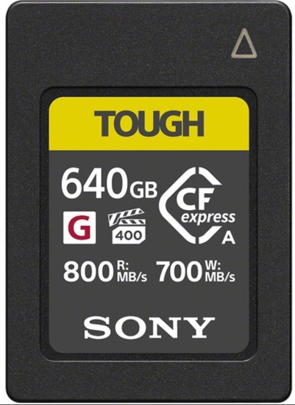 Sony CFexpress 640GB Typ A (800/700 MB/s) | abzgl. 200€ Cashback