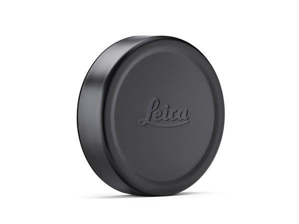 Leica Objektivdeckel Q, E49, Aluminium , schwarz eloxiert