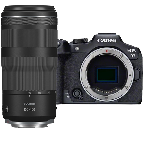 Canon EOS R7 + RF 100-400mm/5,6-8 IS USM | abzgl. 75€ EOS plus X Bonus