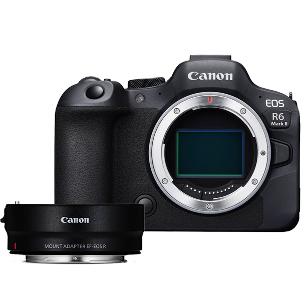 Canon EOS R6 Mark II + EF-EOS R Adapter