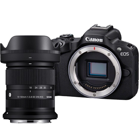 Canon EOS R50 + Sigma 18-50mm/2,8 DC DN (C) | abzgl. 80€ Cashback