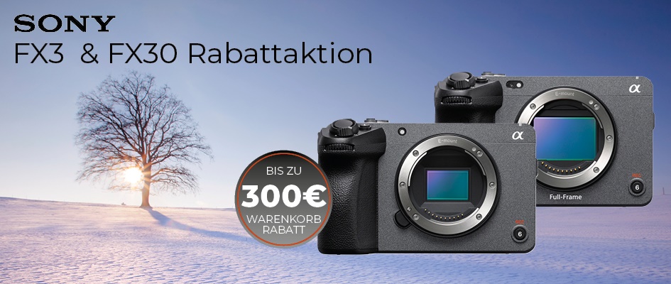 Sony | FX Warenkorbrabatt