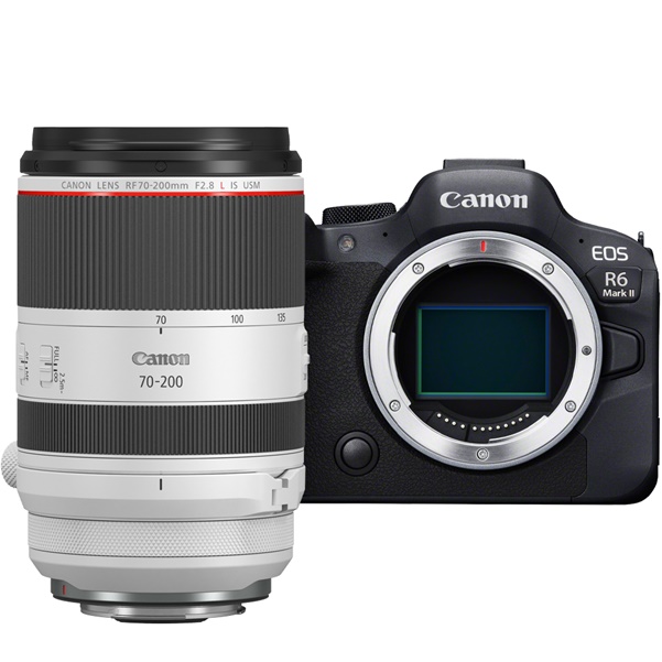 Canon EOS R6 Mark II + RF 70-200mm/2,8 L IS USM | abzgl. 550€ Cashback