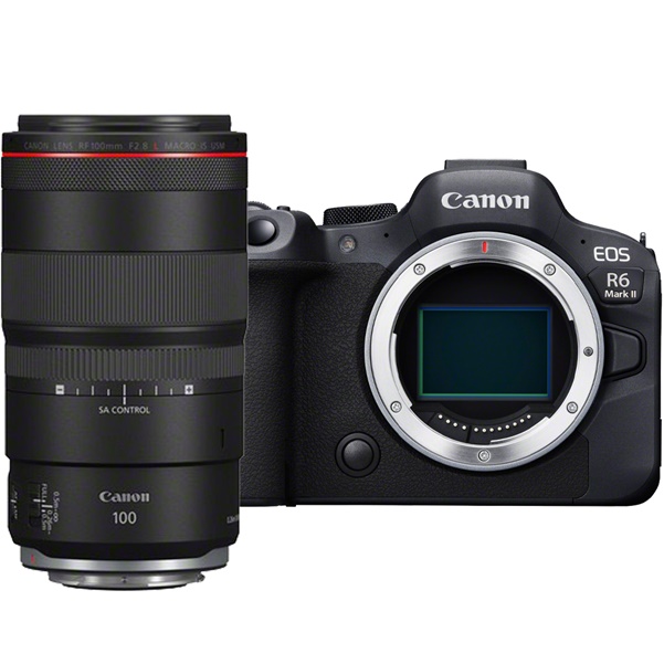 Canon EOS R6 Mark II + RF 100mm/2,8 L IS Makro USM | abzgl. 400€ Cashback