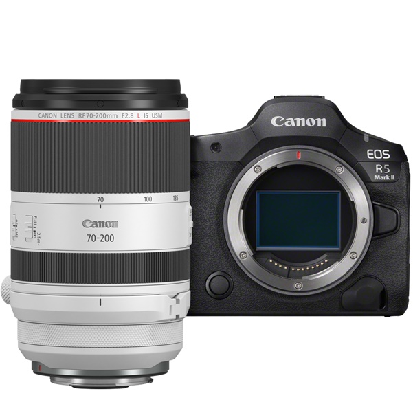 Canon EOS R5 II + RF 70-200mm/2,8 l IS USM | abzgl. 250€ Cashback